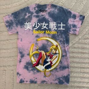 Sailor Moon Tie-Dye T-Shirt 100% Cotton